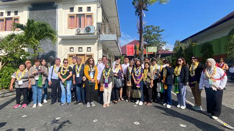 Delegasi Unesco Kunjungi Smkn 3 Denpasar Untuk Dukungan Pendidikan