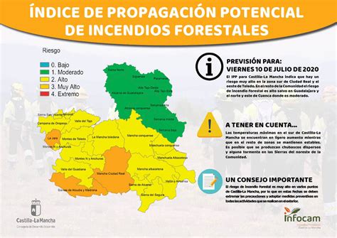 Bajan Las M Nimas Y Riesgo Muy Alto De Incendios Forestales Al Oeste De