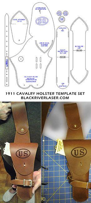 Free Pdf Printable Leather Holster Patterns