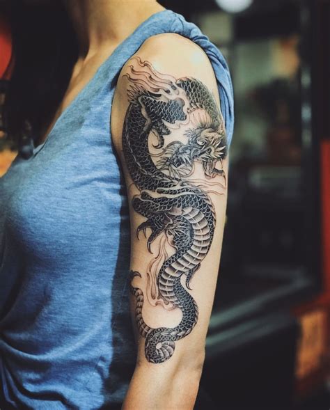 Dragon Tattoo Forearm Sleeve