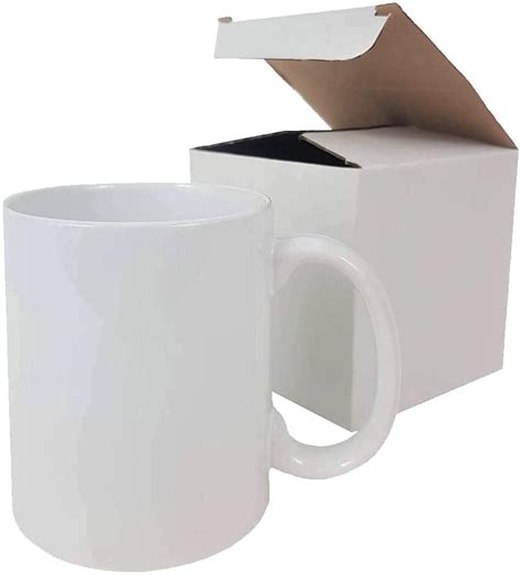 Custom Porcelain Mugs Cups Plain White Sublimation Ceramic Mugs Blank Ba9