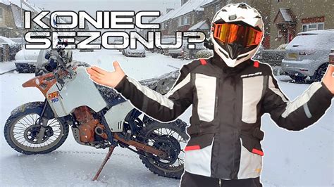 JAZDA MOTOCYKLEM W ZIMNE DNI PORADY YouTube