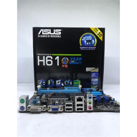 Asus H61M-k Motherboard 1 year guarantee | Shopee Malaysia