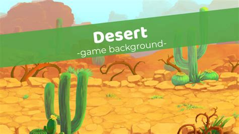 ArtStation - Desert - Game Background | Game Assets