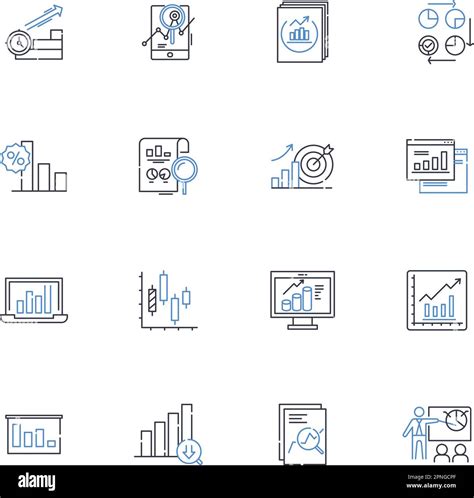 Inventories counts line icons collection. Accuracy, Barcoding, Audit ...