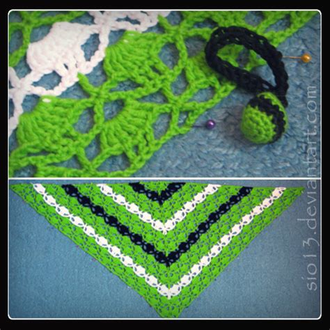 Зелёный весёлый бактус (максофраевский): ru_knitting — LiveJournal