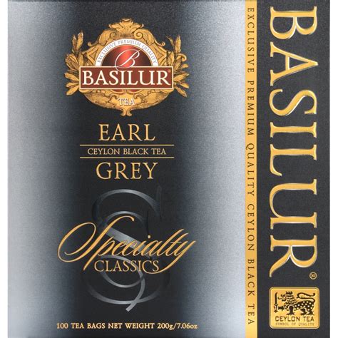 Herbata Czarna Earl Grey Bergamotka Basilur Szt