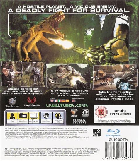 Turok Cover Or Packaging Material Mobygames