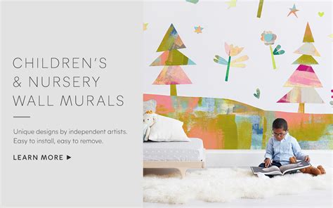 Children's & Nursery Wall Murals | Minted