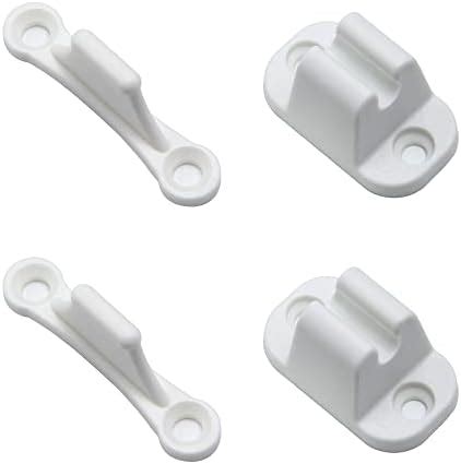 Sixfolo 2 Set Door Retainer Static Caravan Door Retainer Catch RV Door