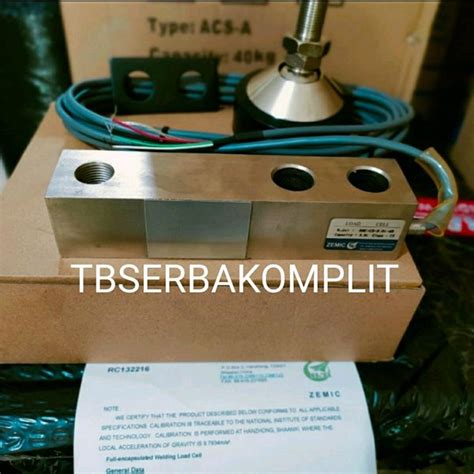 Jual Zemic Load Cell H8c 3 Ton Kapasitas 3ton 3t Loadcell Shear Beam H8c3 Sensor Beban