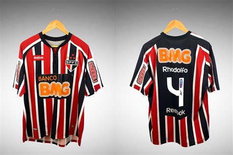 S O Paulo Segunda Camisa Tam Gg N Rhodolfo Brech Do Futebol