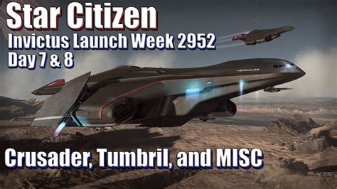 Star Citizen Invictus Launch Week 2952 Day 7 8 Crusader