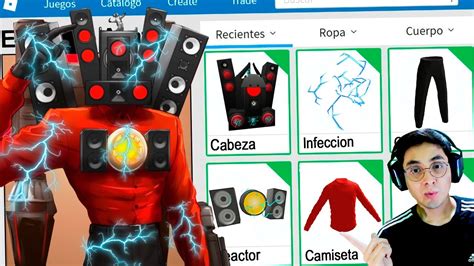 Creamos El Perfil Del Nuevo E Infectado Titan Speakerman En Roblox