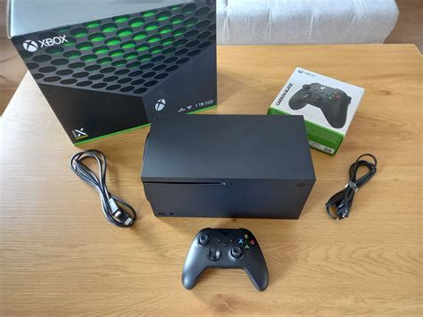 Xbox Series X Tb Ssd Gamepad Carbon Black Gwarancja Do