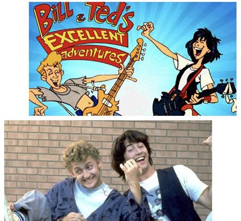 Bill And Ted Cartoon Rnostalgia