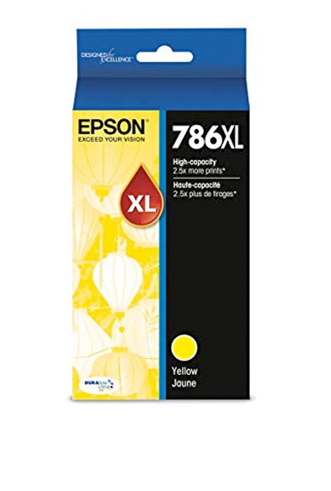 Epson 786XL Yellow Ink Cartridge High Capacity T786XL420 S