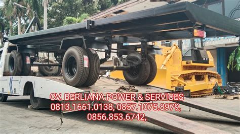 Trailer Troli Gerobak Anhang Genset Pompa Trafo Gandeng Truk Traktor