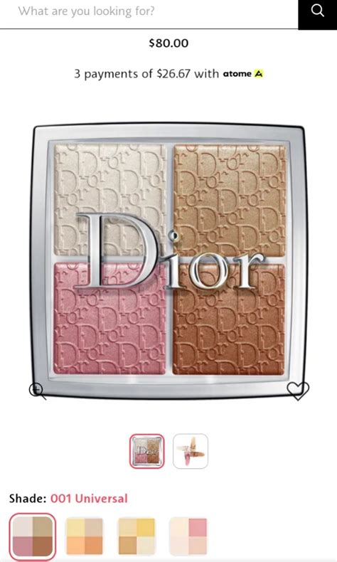 Dior backstage highlighter palette, Beauty & Personal Care, Face ...