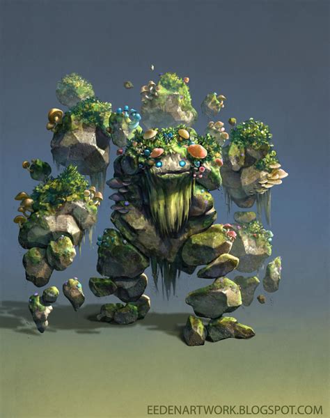 Stone Golem v2 by Eedenartwork on DeviantArt