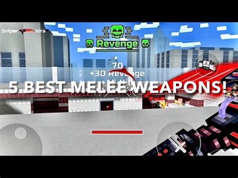 5 BEST MELEE WEAPONS In Pixel Gun 3d YouTube