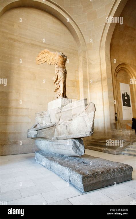 The Winged Victory Of Samothrace By Unknown Greek Sculptor Louvre