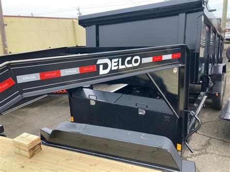 2023 DELCO 16 FOOT 14K GOOSENECK DUMP TRAILER! | Trailer City ...