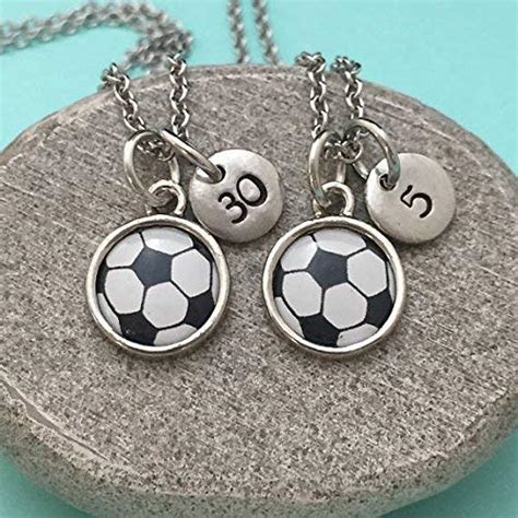 Amazon Best Friend Necklace Soccer Ball Necklace Sports Necklace