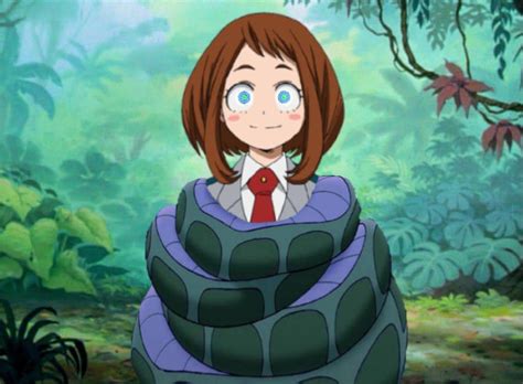 Kaa And Uraraka By Harold30001 On Deviantart