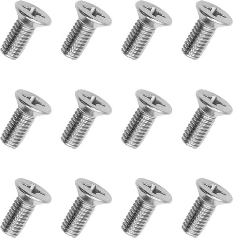 Amazon BEYPOVK 12 Pcs Stainless Steel Brake Disc Rotor Screws