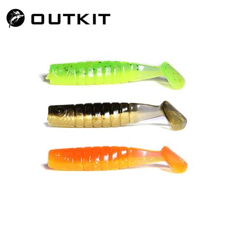 Outkit Pz Lotto Wobblers Rockfishing Esche Morbide Gomma Esche