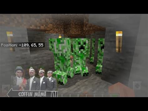 Astronomia Coffin Dance Meme In Minecraft Creeper Youtube