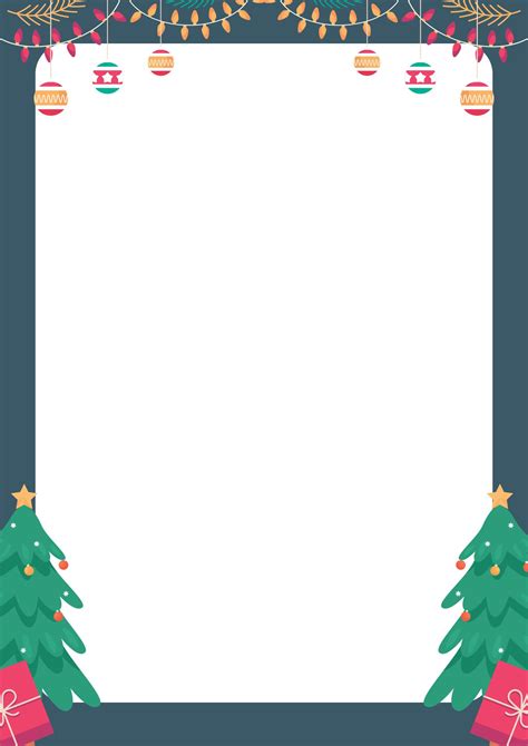 printable xmas borders 2