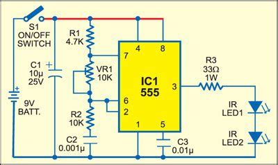 ir receiver wiring diagram circuit diagram
