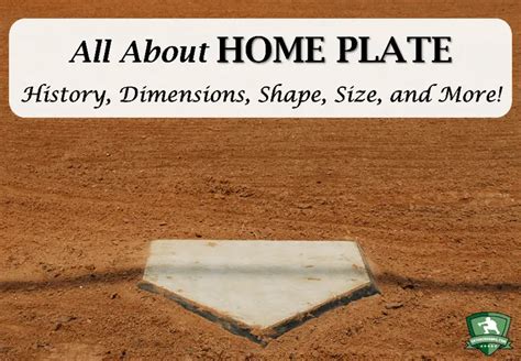 Home Plate Dimensions, Shape, Size and More [Detailed Guide] – CatchersHome.com