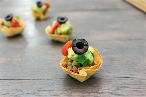 Mini Taco Cups Maya Kitchenette