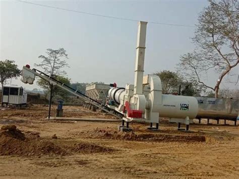 Dm Asphalt Hot Mix Plant For Road Construction Capacity To Ton Per Hour At Rs