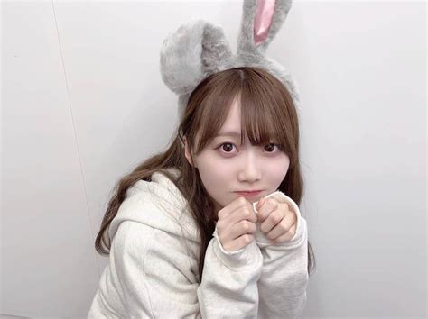 矢久保美緒さんのインスタグラム写真 矢久保美緒instagram「 ︎ ミーグリでうさぎになってみた🐇 お話してくれてありがとぴょん