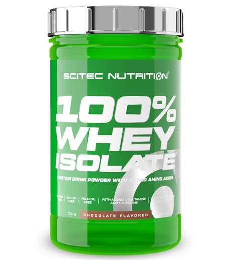 Протеин-изолят Scitec Nutrition 100% Whey Isolate 700 грамм — купить по ...