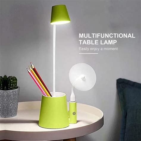 Led Desk Lamp Foldable Dimmable Touch Table Lamp Usb Powered