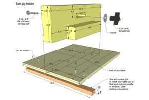 Table Saw Dovetail Jig Plans Preview Dovetail Jig Table Saw