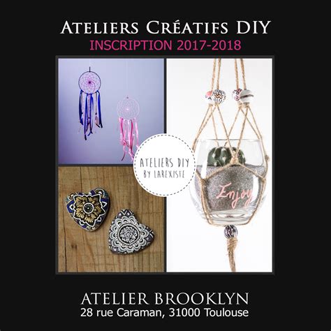 Atelier Brooklyn Ateliers Cr Atifs Diy Ados Adultes Inscription