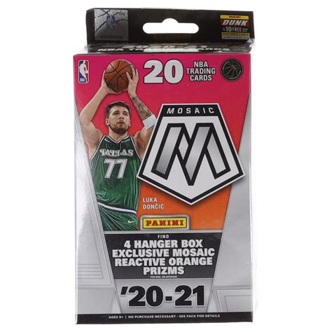 Panini Mosaic Basketball Hanger Box With Cards Pristine