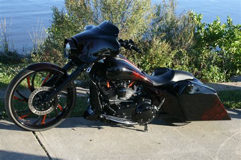 2008 Harley Davidon Custom Street Glide Bagger Show Bike 26 Rim Air