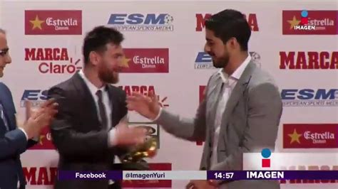 Messi recibe su cuarta Bota de Oro Imagen Televisión