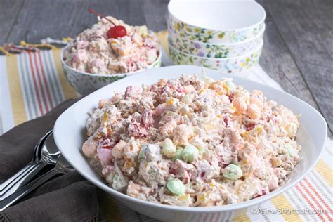 Classic Ambrosia Salad Recipe - A Few Shortcuts