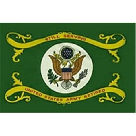 3 Ft X 4 Ft Nyl Glo Us Army Retired Flag 1 King Soopers