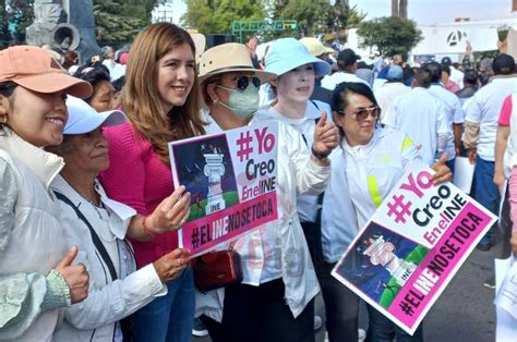 Video ElINENoSeToca Marchan Miles En Toluca