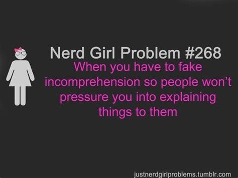 Nerd Girl Quotes Quotesgram