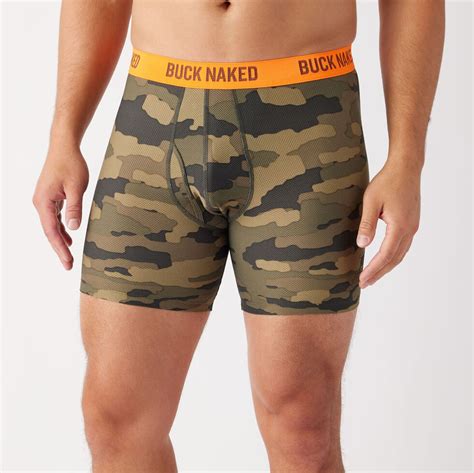 Mens Buck Naked Pattern Bullpen Boxer Briefs Duluth Trading Company